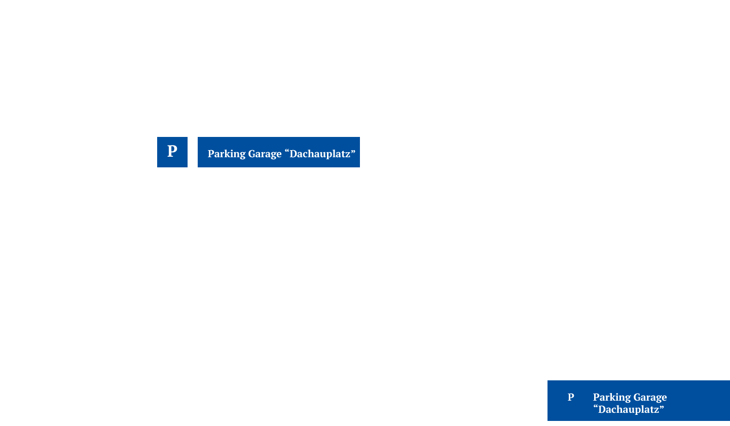 P Parking Garage 'Dachauplatz'