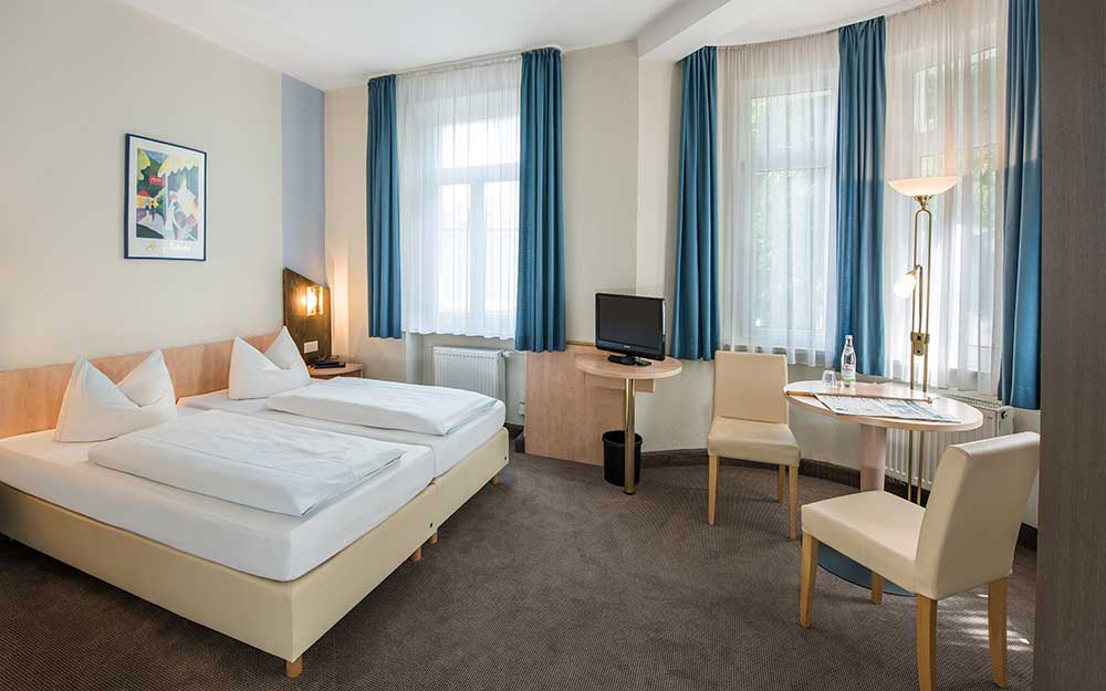Zweibettzimmer Comfort im Hotel Weidenhof in Regensburg