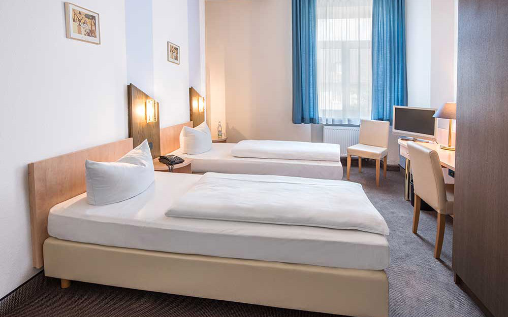 Zweibettzimmer Standard im Hotel Weidenhof in Regensburg